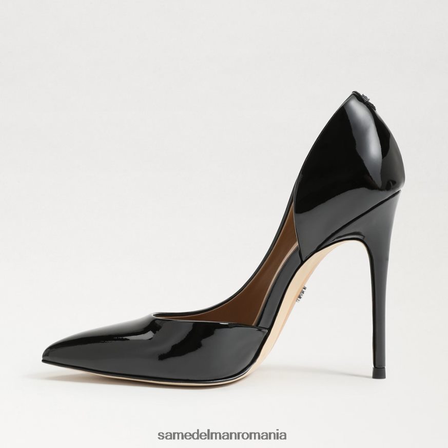 Sam Edelman încălţăminte brevet negru femei delores toc ascutit HN448Z779