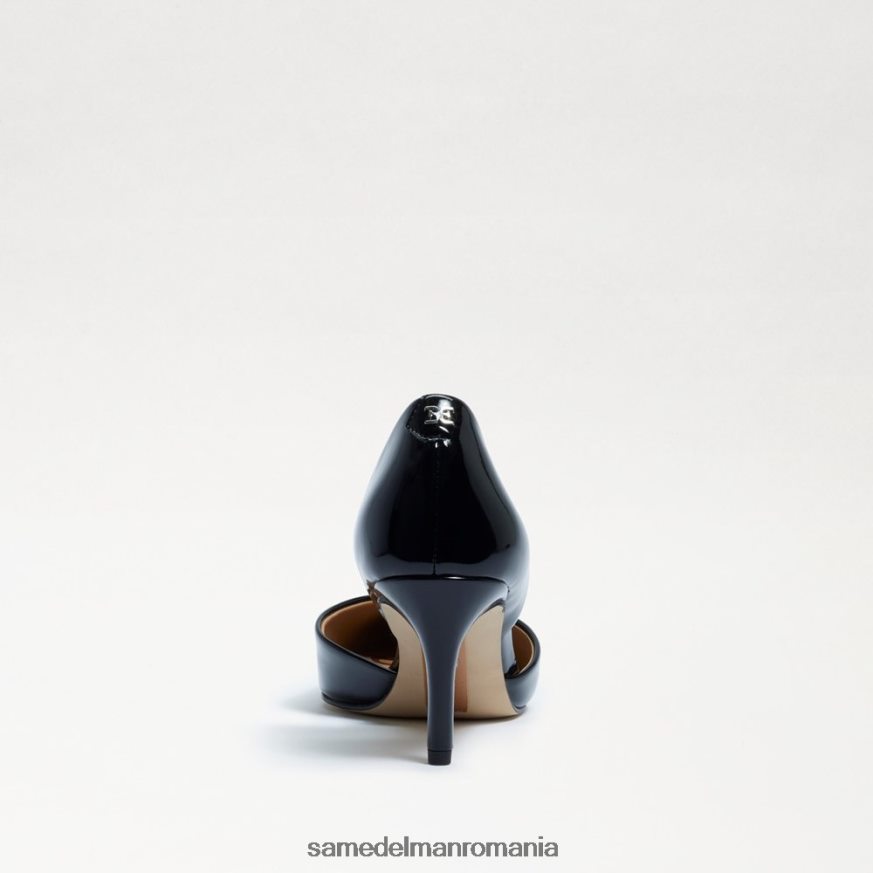 Sam Edelman încălţăminte brevet negru femei jaina ascuțit toe kitten heel HN448Z552