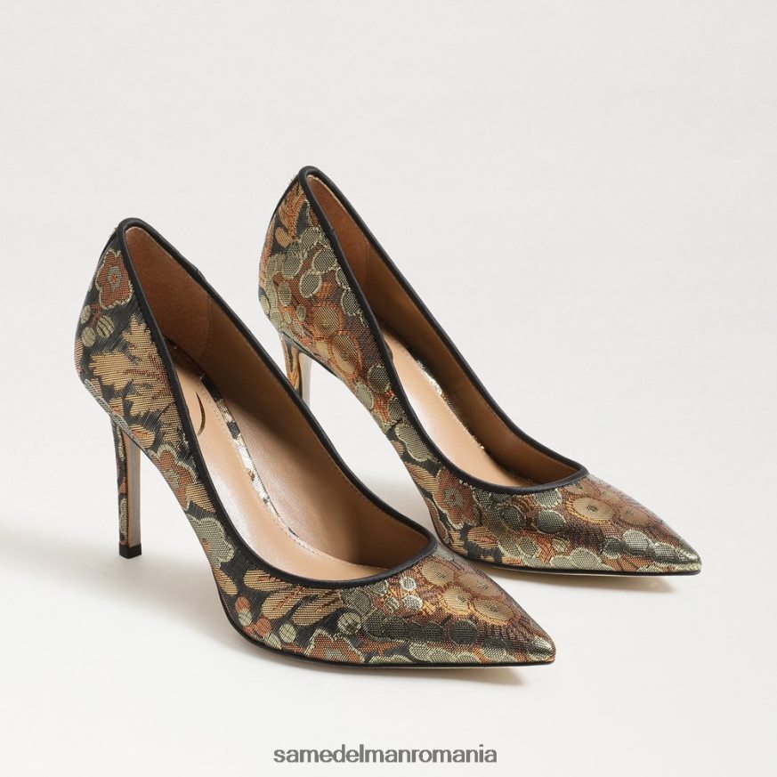 Sam Edelman încălţăminte bronz femei toc ascuțit alun HN448Z138