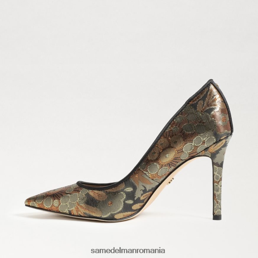 Sam Edelman încălţăminte bronz femei toc ascuțit alun HN448Z138
