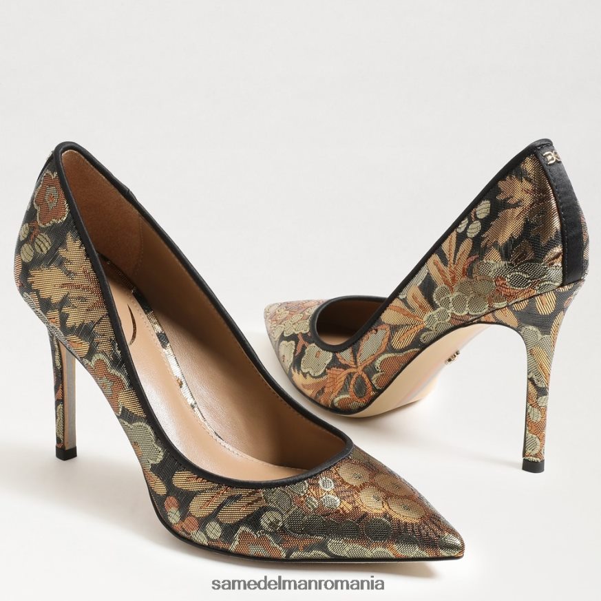 Sam Edelman încălţăminte bronz femei toc ascuțit alun HN448Z138