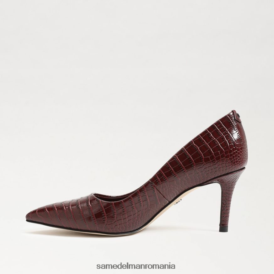 Sam Edelman încălţăminte croc de rubarbă femei Viena kitten heel pump HN448Z212