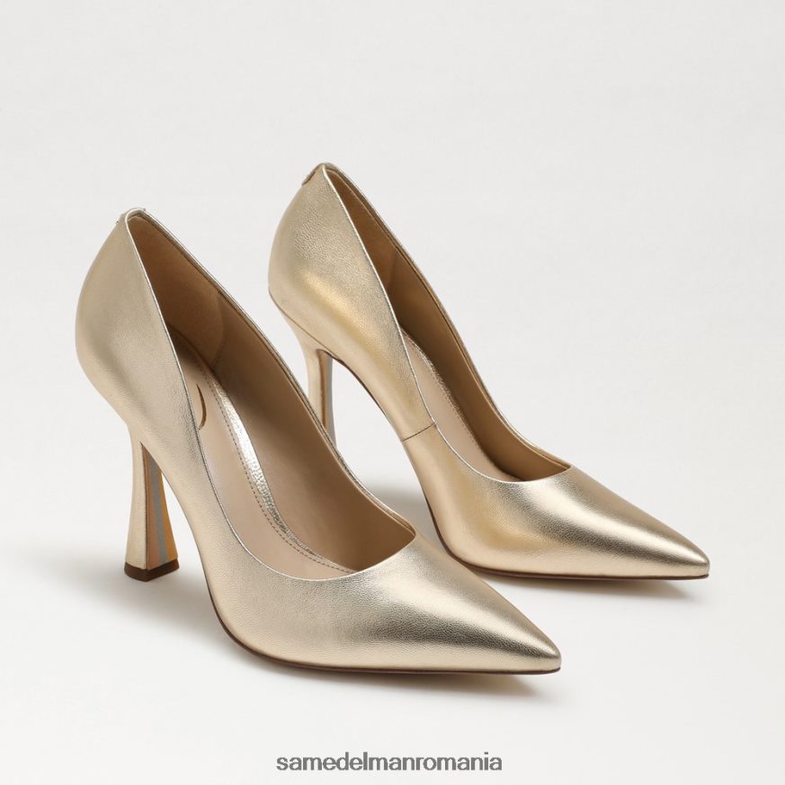 Sam Edelman încălţăminte frunza de aur femei pompă antonia cu vârful ascuțit HN448Z836