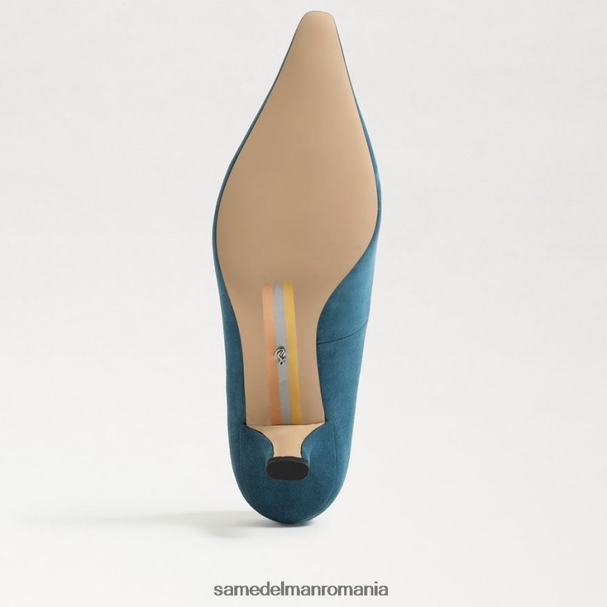 Sam Edelman încălţăminte indigo sălbatic femei pompă pentru călcâi bianka kitten HN448Z721