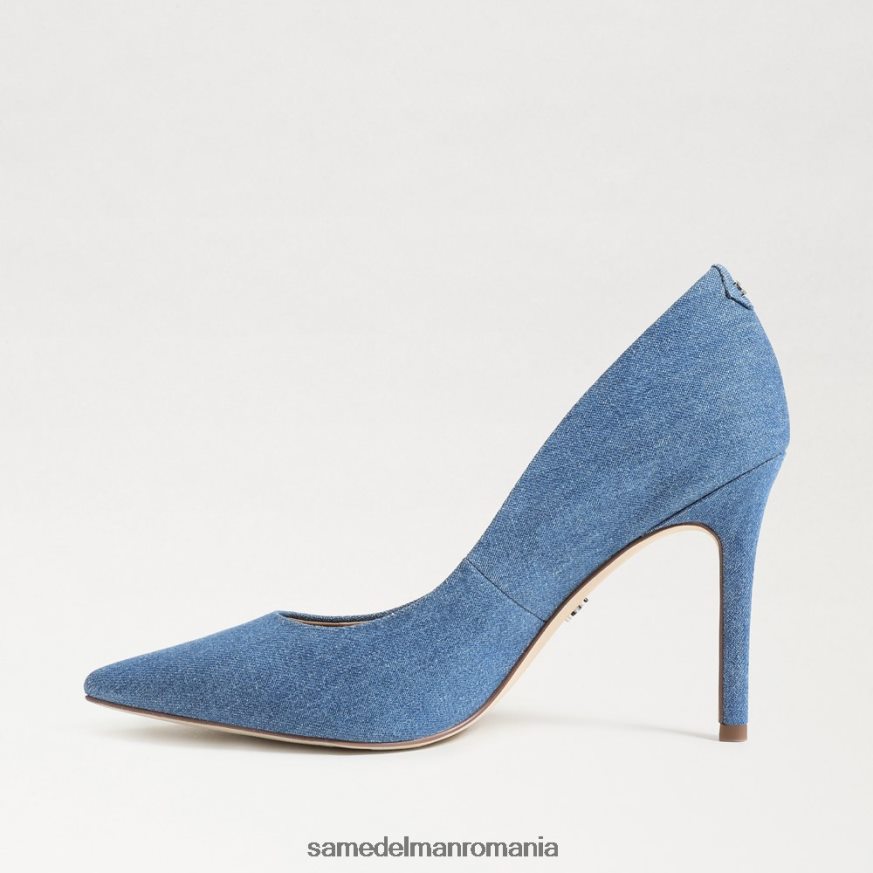 Sam Edelman încălţăminte indigo spălat femei toc ascuțit alun HN448Z141