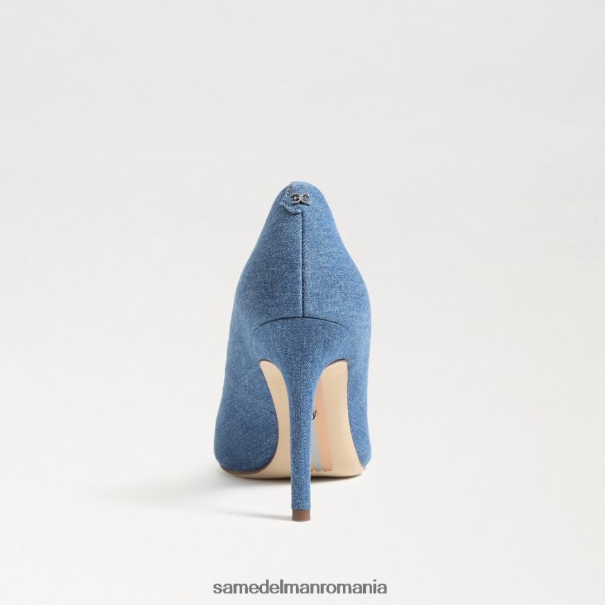 Sam Edelman încălţăminte indigo spălat femei toc ascuțit alun HN448Z141