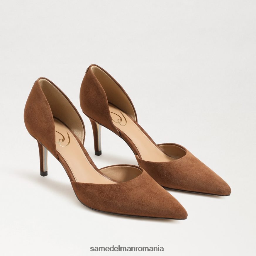 Sam Edelman încălţăminte nucă de cocos prăjită femei pompă cu vârf ascuțit HN448Z365
