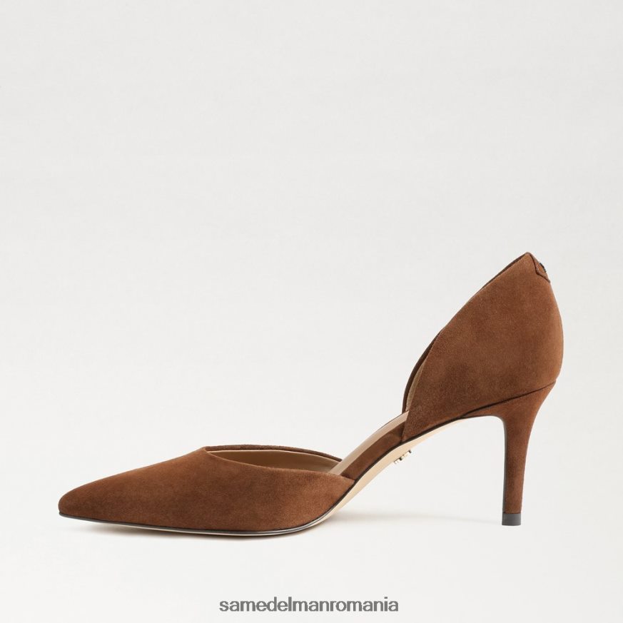 Sam Edelman încălţăminte nucă de cocos prăjită femei pompă cu vârf ascuțit HN448Z365