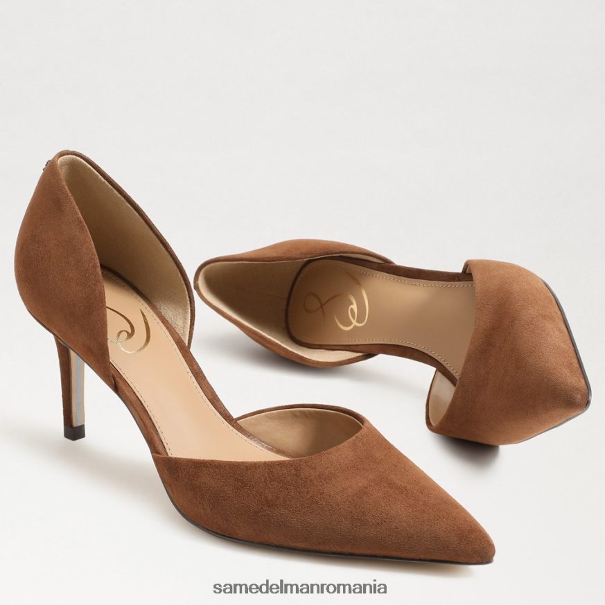Sam Edelman încălţăminte nucă de cocos prăjită femei pompă cu vârf ascuțit HN448Z365