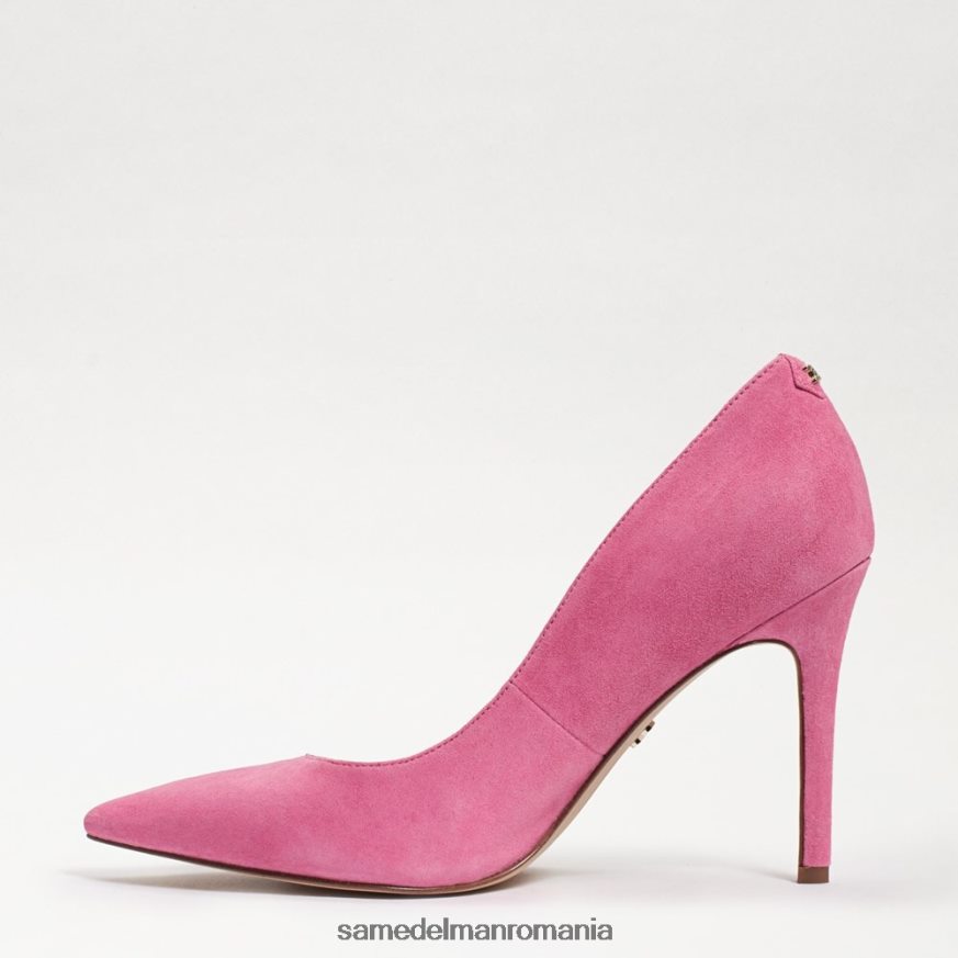 Sam Edelman încălţăminte piele intoarsa roz confetti femei toc ascuțit alun HN448Z167