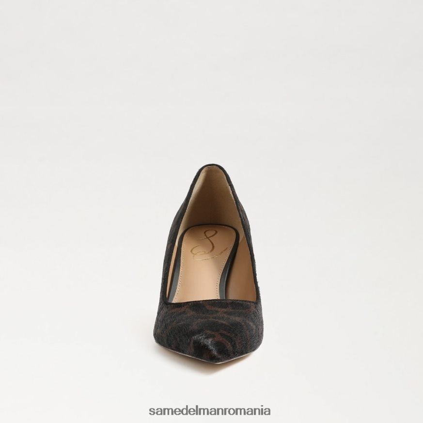 Sam Edelman încălţăminte piele multi maro femei Viena kitten heel pump HN448Z207
