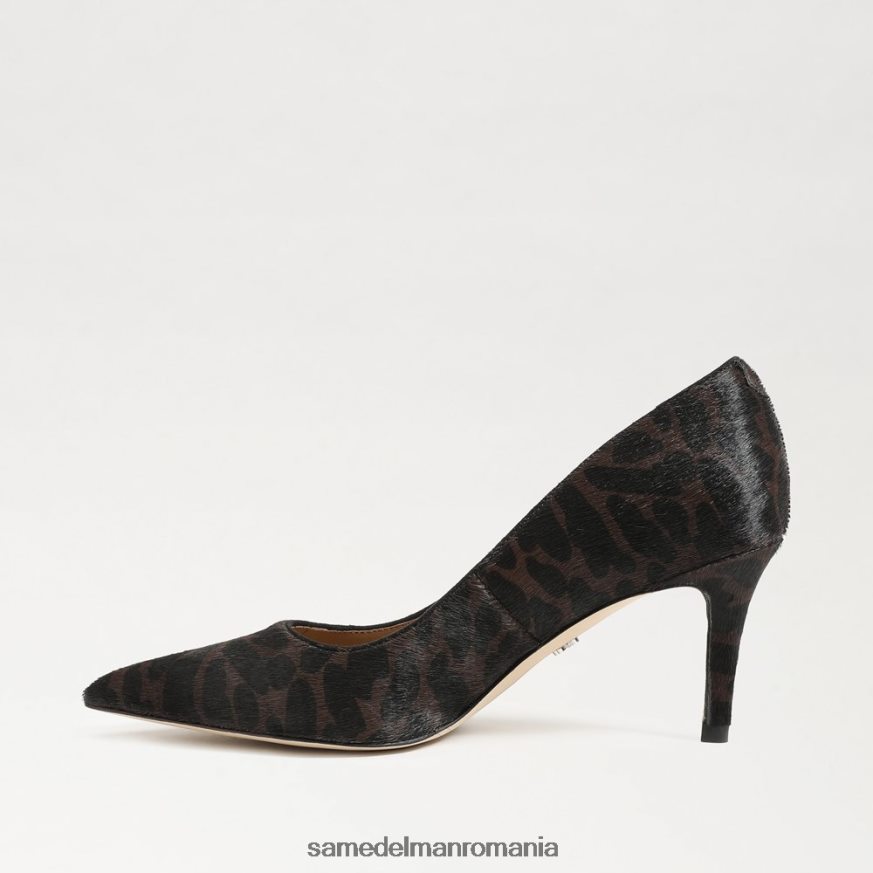 Sam Edelman încălţăminte piele multi maro femei Viena kitten heel pump HN448Z207