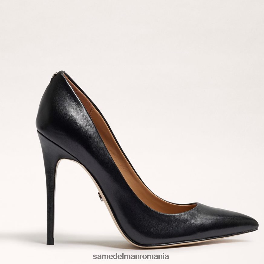 Sam Edelman încălţăminte piele neagra femei danna toc ascutit HN448Z409