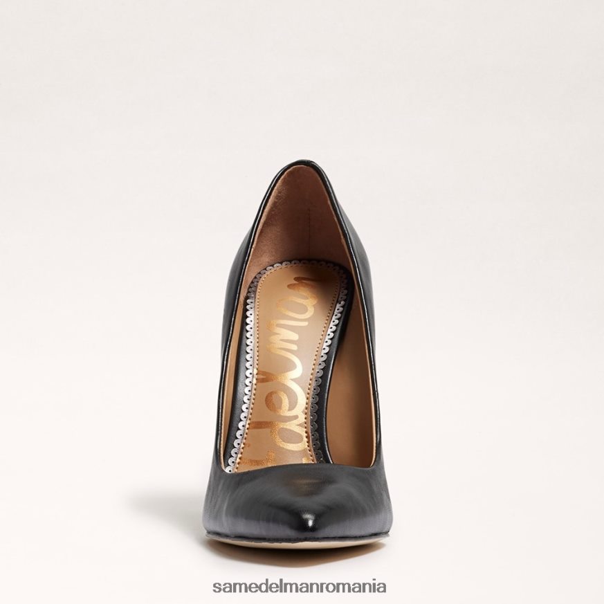 Sam Edelman încălţăminte piele neagra femei danna toc ascutit HN448Z409