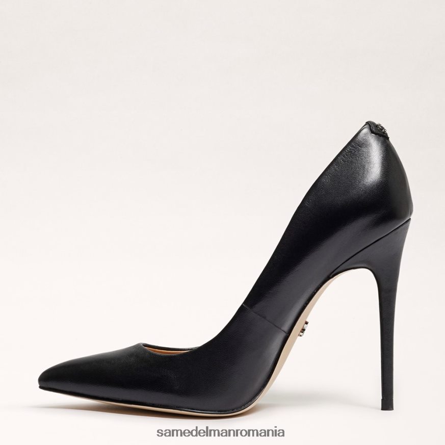 Sam Edelman încălţăminte piele neagra femei danna toc ascutit HN448Z409