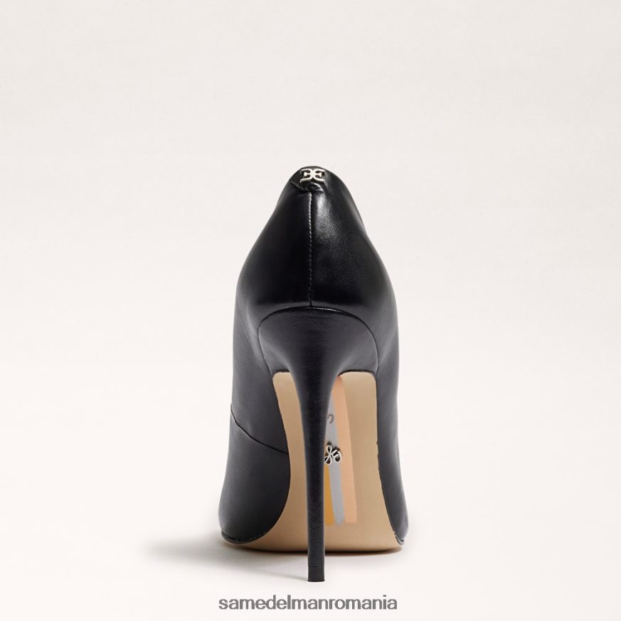Sam Edelman încălţăminte piele neagra femei danna toc ascutit HN448Z409