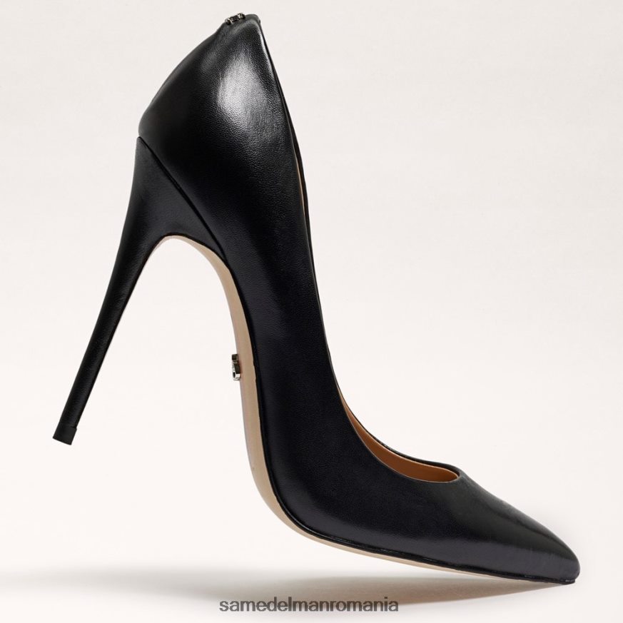 Sam Edelman încălţăminte piele neagra femei danna toc ascutit HN448Z409