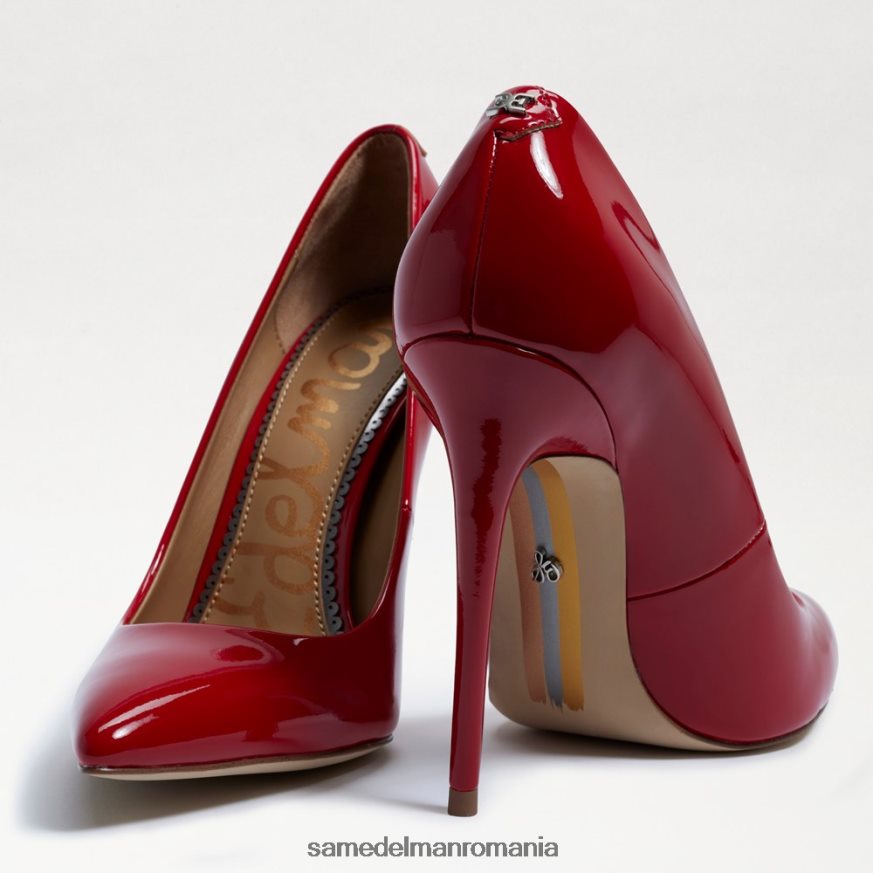 Sam Edelman încălţăminte rosu rubin femei danna toc ascutit HN448Z410