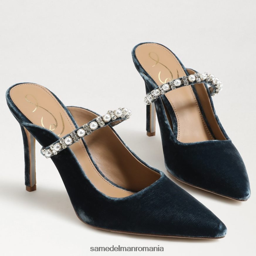 Sam Edelman încălţăminte safir adânc femei pompa hyland mule HN448Z524
