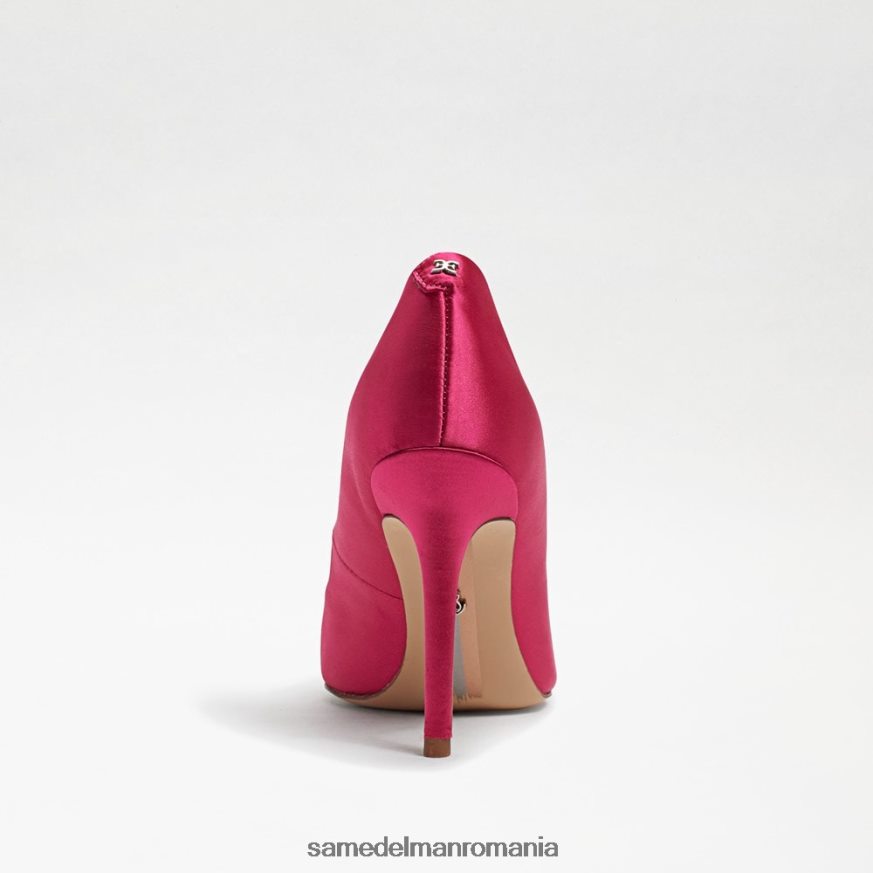 Sam Edelman încălţăminte satin fucsia femei Harriett toc ascutit HN448Z594