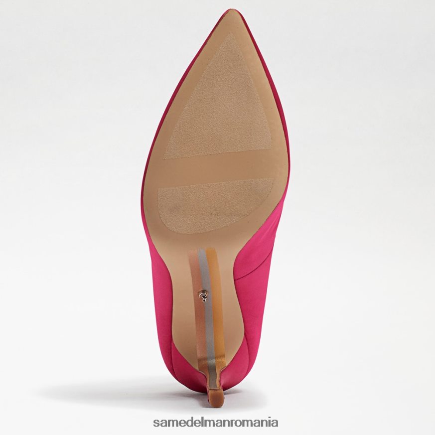 Sam Edelman încălţăminte satin fucsia femei Harriett toc ascutit HN448Z594