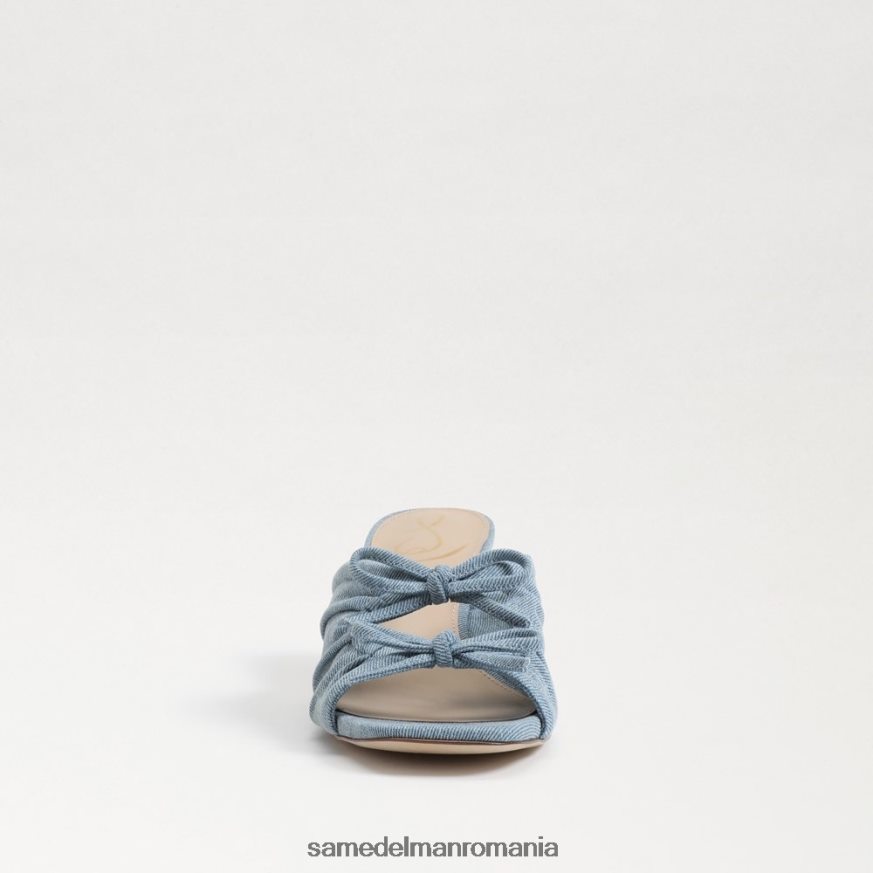 Sam Edelman încălţăminte albastru femei pia toc cu bretele HN448Z596