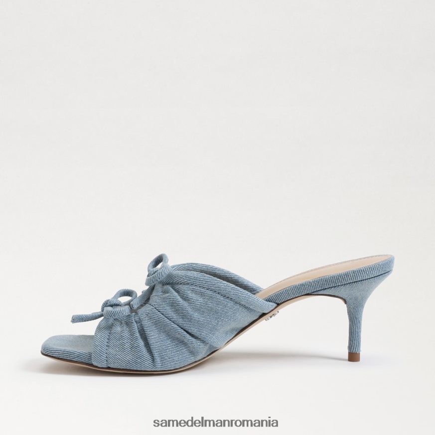 Sam Edelman încălţăminte albastru femei pia toc cu bretele HN448Z596