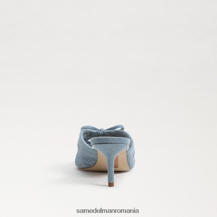 Sam Edelman încălţăminte albastru femei pia toc cu bretele HN448Z596