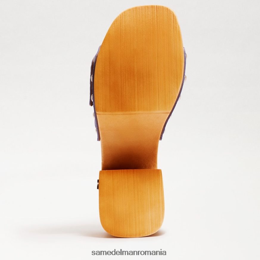 Sam Edelman încălţăminte albastru femei sandale cu platformă marcia HN448Z62