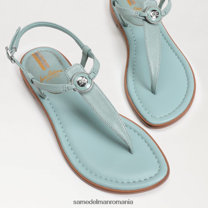 Sam Edelman încălţăminte albastru mareea femei sandale gigi signet tanga HN448Z556