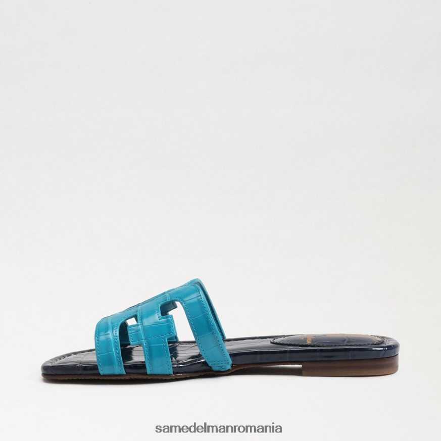 Sam Edelman încălţăminte albastru/marin hudson femei sandală de tip bay slide HN448Z8