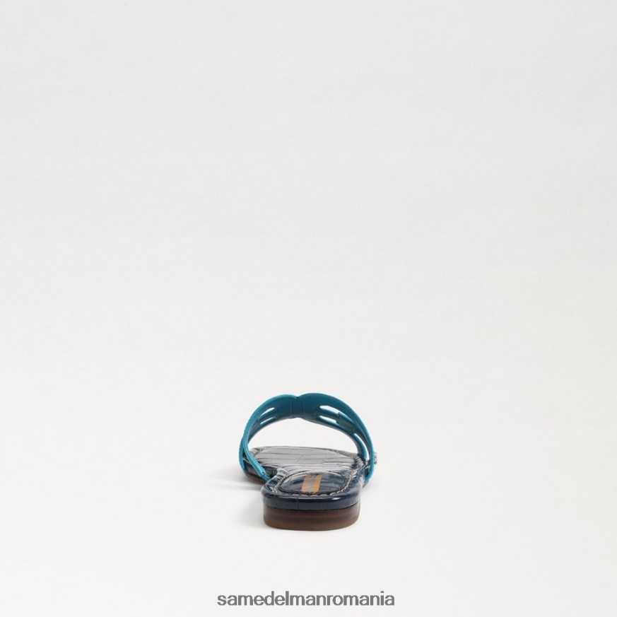 Sam Edelman încălţăminte albastru/marin hudson femei sandală de tip bay slide HN448Z8