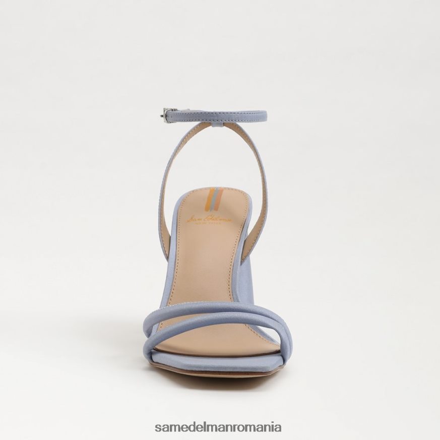 Sam Edelman încălţăminte albastru oslo femei sandale kia cu toc bloc HN448Z111