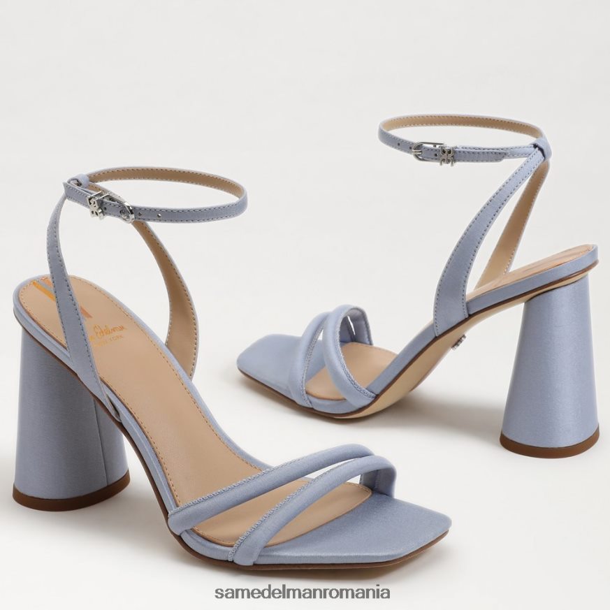 Sam Edelman încălţăminte albastru oslo femei sandale kia cu toc bloc HN448Z111