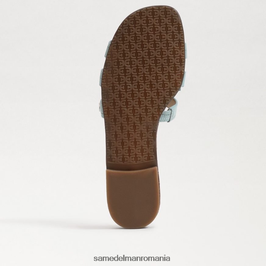 Sam Edelman încălţăminte albastru spuma de mare femei sandală de tip bay slide HN448Z6