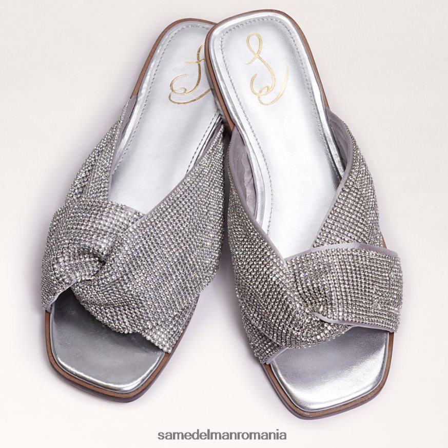 Sam Edelman încălţăminte argint femei sandală issie slide HN448Z466
