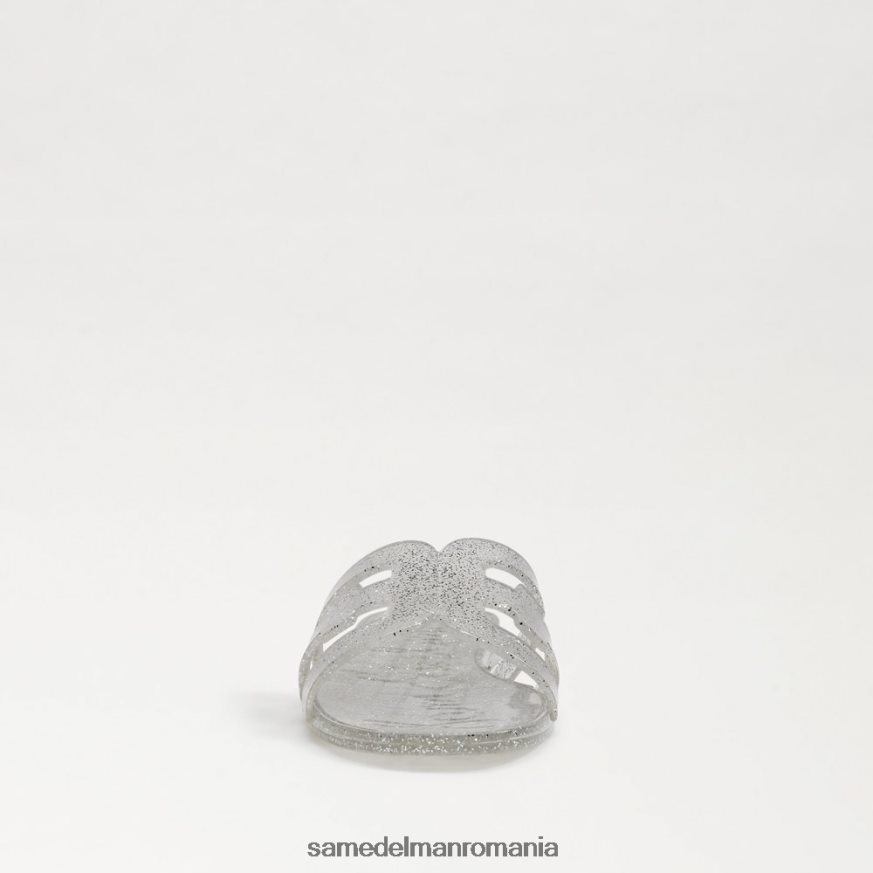 Sam Edelman încălţăminte argint femei sandale cu diapozitive de dafin HN448Z218