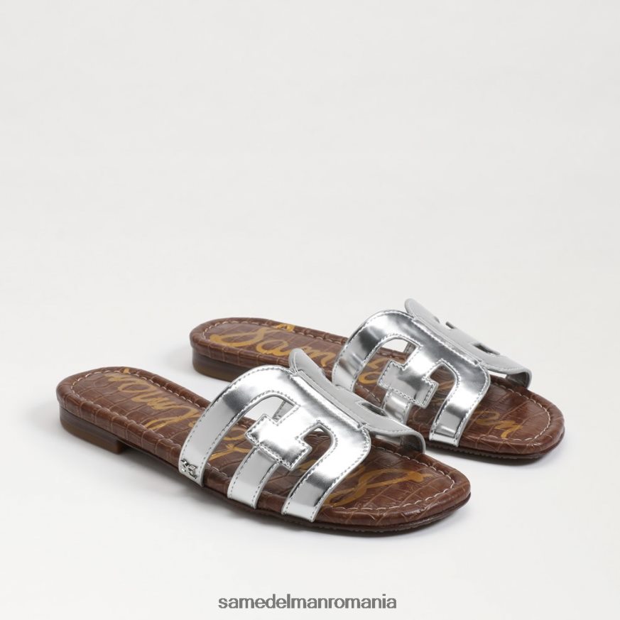 Sam Edelman încălţăminte argint moale femei sandală de tip bay slide HN448Z16