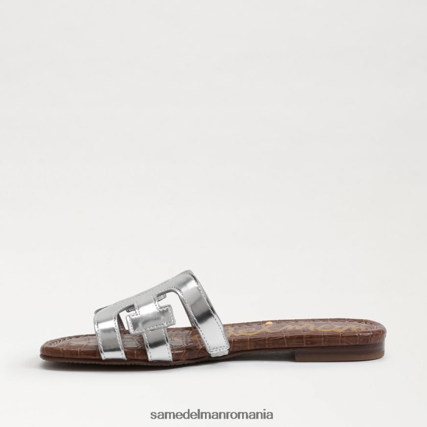Sam Edelman încălţăminte argint moale femei sandală de tip bay slide HN448Z16