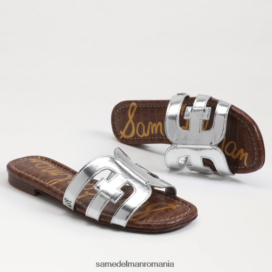 Sam Edelman încălţăminte argint moale femei sandală de tip bay slide HN448Z16