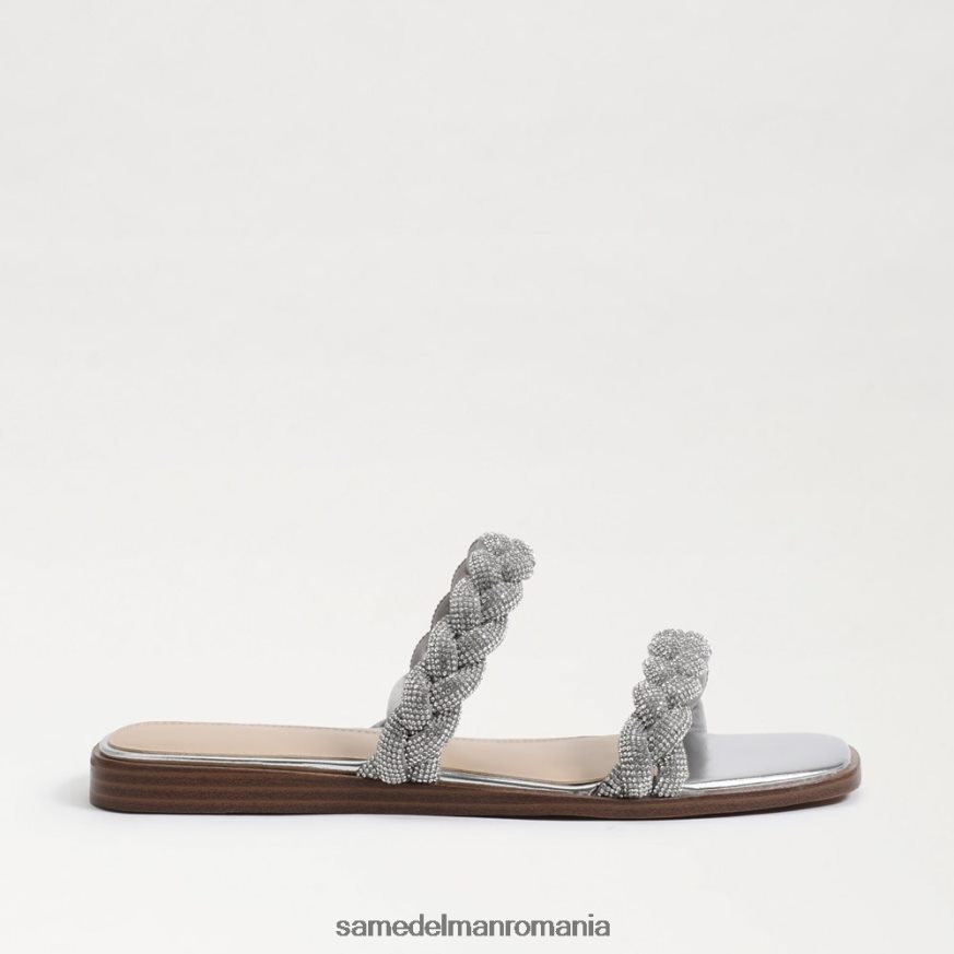 Sam Edelman încălţăminte argint moale femei sandală inette slide HN448Z693