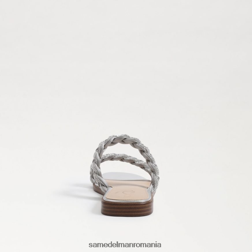 Sam Edelman încălţăminte argint moale femei sandală inette slide HN448Z693