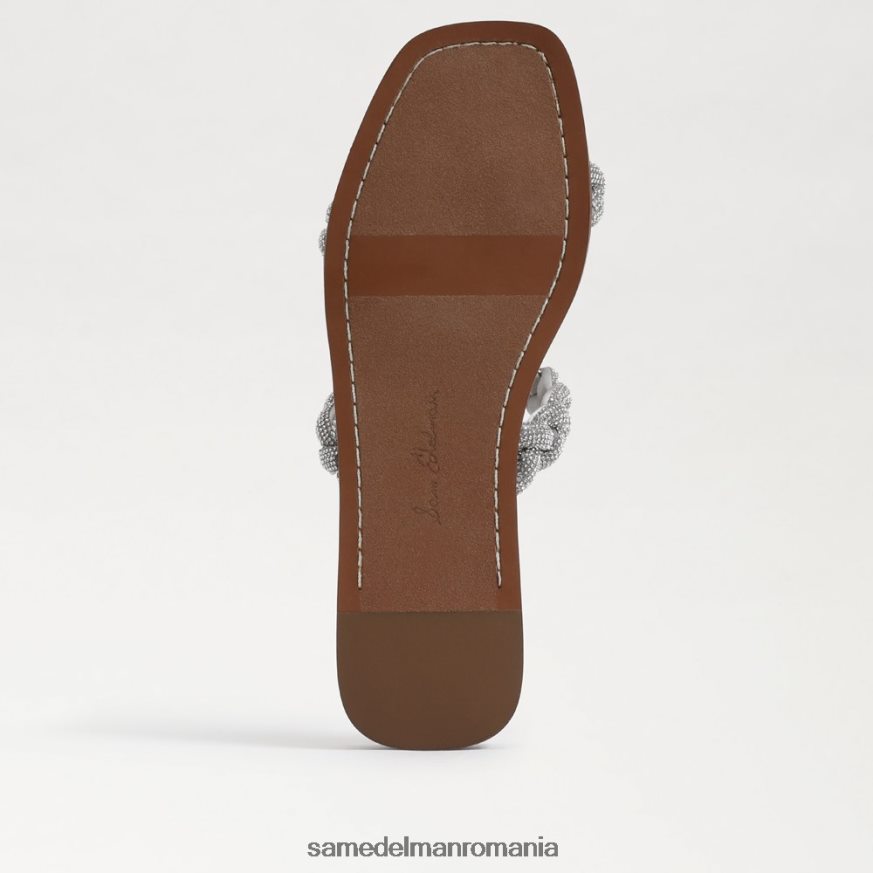 Sam Edelman încălţăminte argint moale femei sandală inette slide HN448Z693