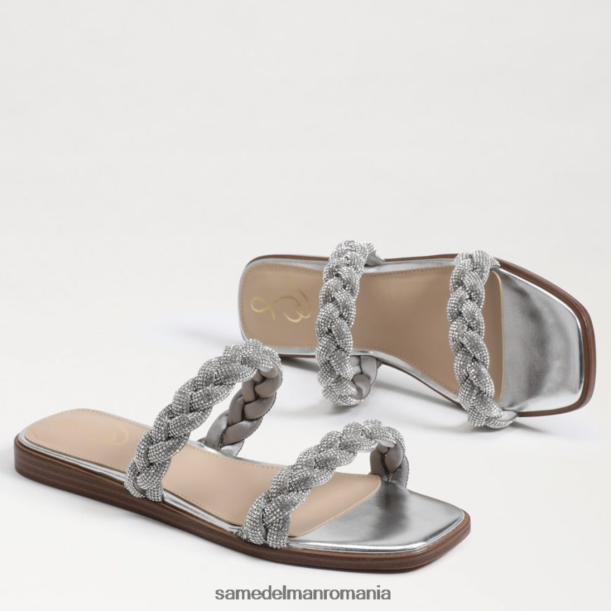 Sam Edelman încălţăminte argint moale femei sandală inette slide HN448Z693