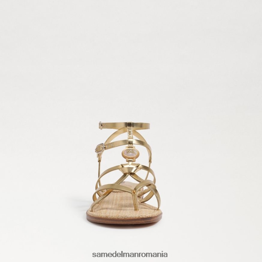 Sam Edelman încălţăminte aur chihlimbar femei sandală gladiator Gwen HN448Z249