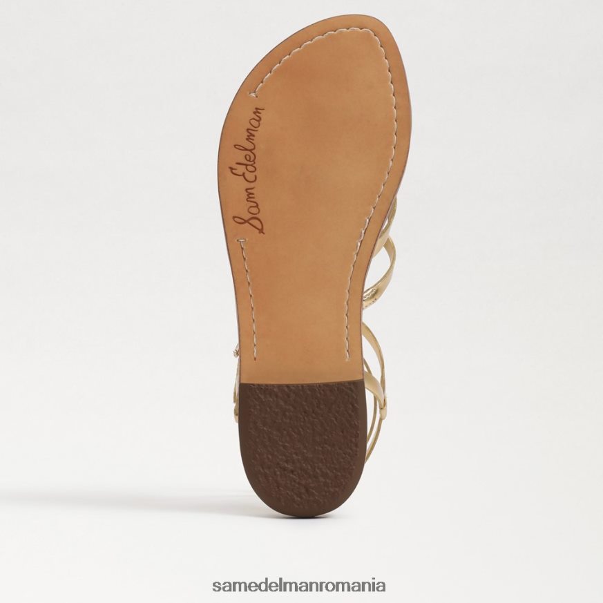Sam Edelman încălţăminte aur chihlimbar femei sandală gladiator Gwen HN448Z249