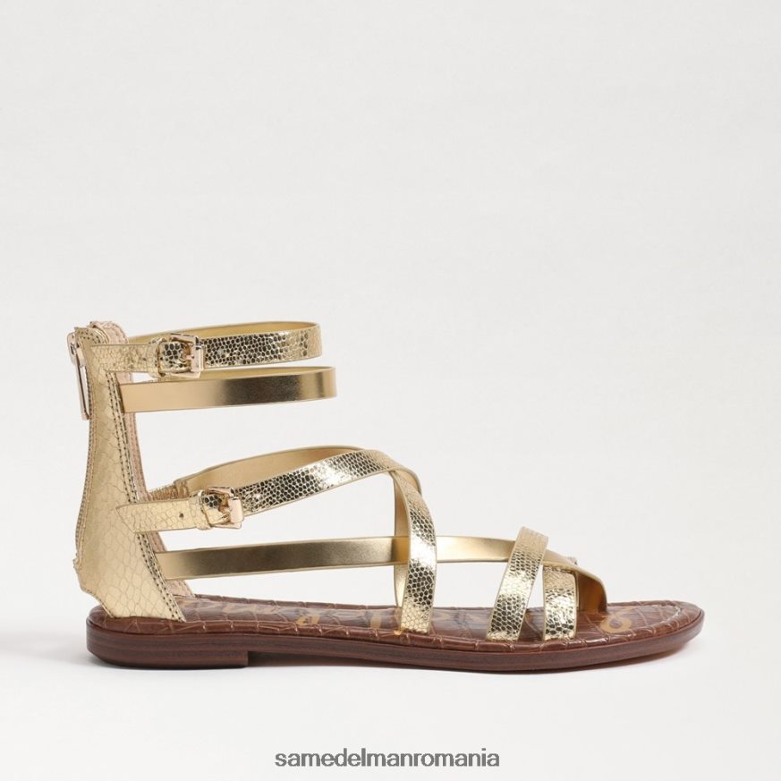 Sam Edelman încălţăminte aur chihlimbar femei sandale gladiator gibbs HN448Z530