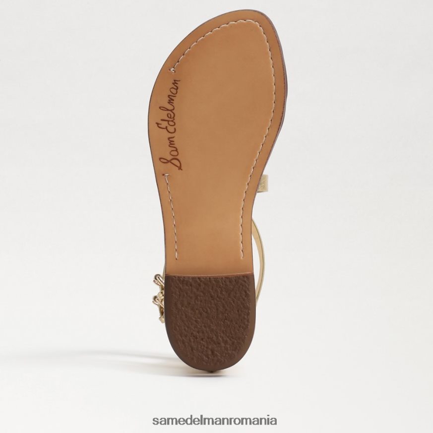 Sam Edelman încălţăminte aur chihlimbar femei sandale gladiator gibbs HN448Z530