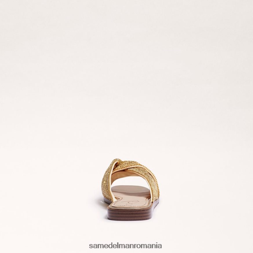 Sam Edelman încălţăminte aur femei sandală issie slide HN448Z467