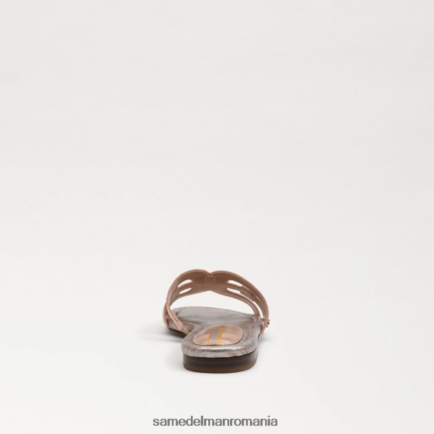 Sam Edelman încălţăminte aur roz femei sandală de tip bay slide HN448Z17